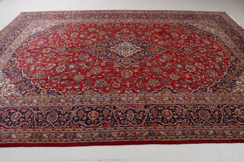 Ardakan Red Hand Knotted 98 X 131 Area Rug 99-111707 Image 4
