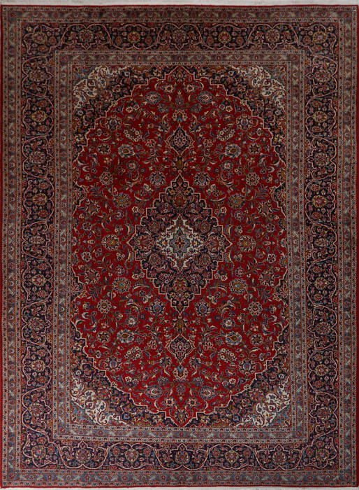 Ardakan Red Hand Knotted 98 X 131 Area Rug 99-111707 Image 0