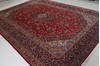 Ardakan Red Hand Knotted 98 X 131  Area Rug 99-111707 Thumb 2