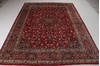 Mashad Red Hand Knotted 99 X 130 Area Rug 99-111720 Thumb 1