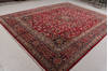 Mashad Red Hand Knotted 99 X 130  Area Rug 99-111720 Thumb 3