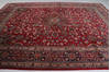 Mashad Red Hand Knotted 99 X 130 Area Rug 99-111720 Thumb 4