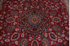 Mashad Red Hand Knotted 99 X 130 Area Rug 99-111720 Thumb 7