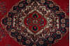Tabriz Red Hand Knotted 79 X 101  Area Rug 99-111721 Thumb 6