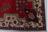 Tabriz Red Hand Knotted 79 X 101  Area Rug 99-111721 Thumb 7