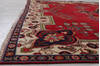 Tabriz Red Hand Knotted 79 X 101  Area Rug 99-111721 Thumb 8