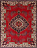 Tabriz Red Hand Knotted 79 X 101  Area Rug 99-111721 Thumb 0