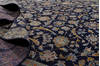 Kashan Blue Hand Knotted 70 X 109 Area Rug 99-111727 Thumb 13