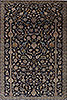 Kashan Blue Hand Knotted 70 X 109  Area Rug 99-111727 Thumb 0