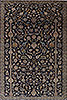 Kashan Blue Hand Knotted 70 X 109 Area Rug 99-111727 Thumb 0