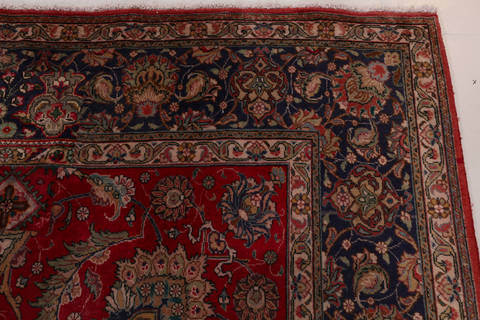 Tabriz Red Hand Knotted 97 X 130  Area Rug 99-111730 Image 6