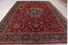 Tabriz Red Hand Knotted 97 X 130  Area Rug 99-111730 Thumb 10