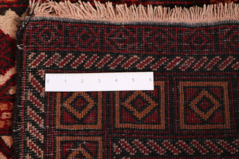Baluch Beige Hand Knotted 31 X 510 Area Rug 99-111737 Image 16