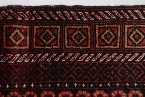 Baluch Beige Hand Knotted 31 X 510 Area Rug 99-111737 Image 9