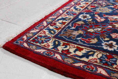Najaf-abad Red Hand Knotted 96 X 140 Area Rug 99-111771 Image 11