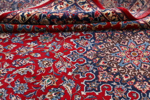 Najaf-abad Red Hand Knotted 96 X 140 Area Rug 99-111771 Image 13