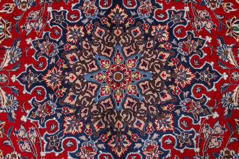 Najaf-abad Red Hand Knotted 96 X 140 Area Rug 99-111771 Image 5