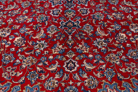 Najaf-abad Red Hand Knotted 96 X 140 Area Rug 99-111771 Image 7
