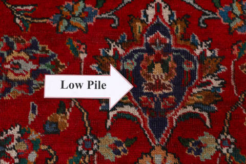 Tabriz Red Hand Knotted 83 X 113  Area Rug 99-111775 Image 13