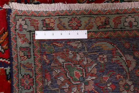 Tabriz Red Hand Knotted 83 X 113  Area Rug 99-111775 Image 16