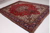 Tabriz Red Hand Knotted 83 X 113  Area Rug 99-111775 Thumb 3