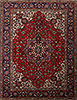 Tabriz Red Hand Knotted 83 X 113  Area Rug 99-111775 Thumb 0