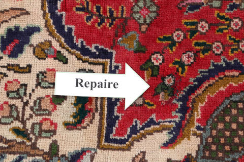 Tabriz Red Hand Knotted 84 X 121  Area Rug 99-111776 Image 11