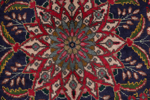 Tabriz Red Hand Knotted 84 X 121  Area Rug 99-111776 Image 9