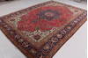 Tabriz Red Hand Knotted 84 X 121  Area Rug 99-111776 Thumb 3