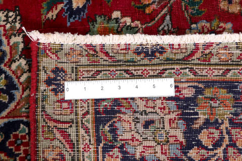 Tabriz Red Hand Knotted 66 X 911  Area Rug 99-111780 Image 15