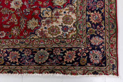 Tabriz Red Hand Knotted 66 X 911  Area Rug 99-111780 Image 7