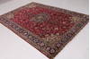 Tabriz Red Hand Knotted 66 X 911  Area Rug 99-111780 Thumb 2
