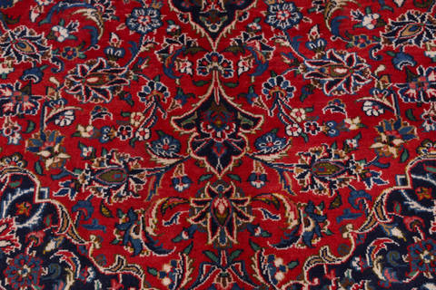 Mashad Red Hand Knotted 64 X 94 Area Rug 99-111781 Image 6