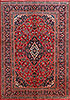 Mashad Red Hand Knotted 64 X 94 Area Rug 99-111781 Thumb 0