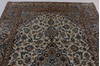 Kashan Beige Hand Knotted 63 X 911  Area Rug 99-111783 Thumb 5