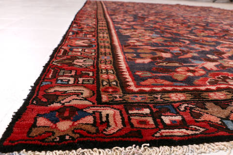 Hossein Abad Blue Hand Knotted 64 X 95 Area Rug 99-111787 Image 10