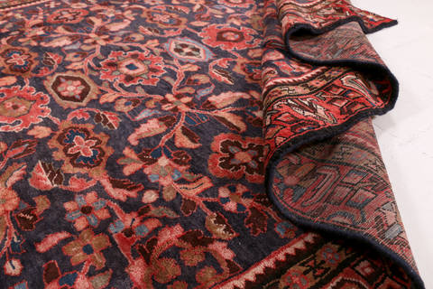 Hossein Abad Blue Hand Knotted 64 X 95 Area Rug 99-111787 Image 12