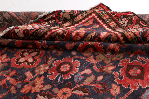Hossein Abad Blue Hand Knotted 64 X 95 Area Rug 99-111787 Image 13