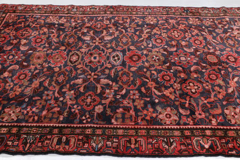 Hossein Abad Blue Hand Knotted 64 X 95 Area Rug 99-111787 Image 4