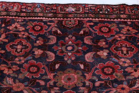 Hossein Abad Blue Hand Knotted 64 X 95 Area Rug 99-111787 Image 6
