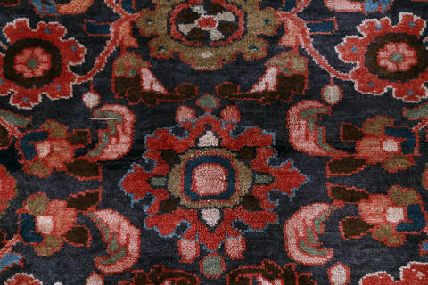 Hossein Abad Blue Hand Knotted 64 X 95 Area Rug 99-111787 Image 9
