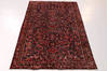 Hossein Abad Blue Hand Knotted 64 X 95 Area Rug 99-111787 Thumb 1