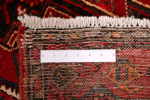 Hamedan Red Runner Hand Knotted 36 X 610 Area Rug 99-111793 Image 12