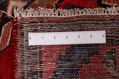 Hamedan Red Runner Hand Knotted 37 X 90 Area Rug 99-111797 Image 13