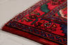 Hamedan Red Runner Hand Knotted 37 X 90  Area Rug 99-111797 Thumb 6