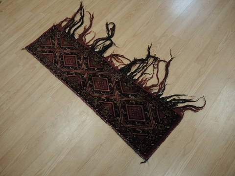 Kilim Red Runner Hand Knotted 16 X 411 Area Rug 100-111801 Image 1