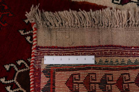 Shiraz Red Hand Knotted 31 X 51  Area Rug 99-111835 Image 13