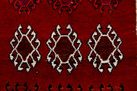 Shiraz Red Hand Knotted 31 X 51  Area Rug 99-111835 Image 5