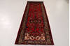 Hamedan Red Runner Hand Knotted 34 X 131 Area Rug 99-111836 Thumb 1