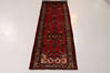 Hamedan Red Runner Hand Knotted 34 X 131 Area Rug 99-111836 Thumb 2